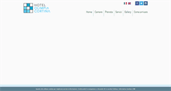 Desktop Screenshot of hotelolimpiacortina.com
